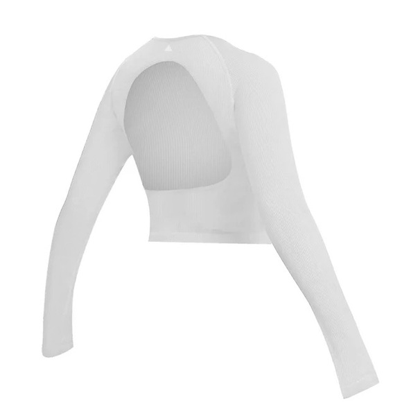 Vitality Synergy Open Back Ribbed Top - Picture 6 of 9